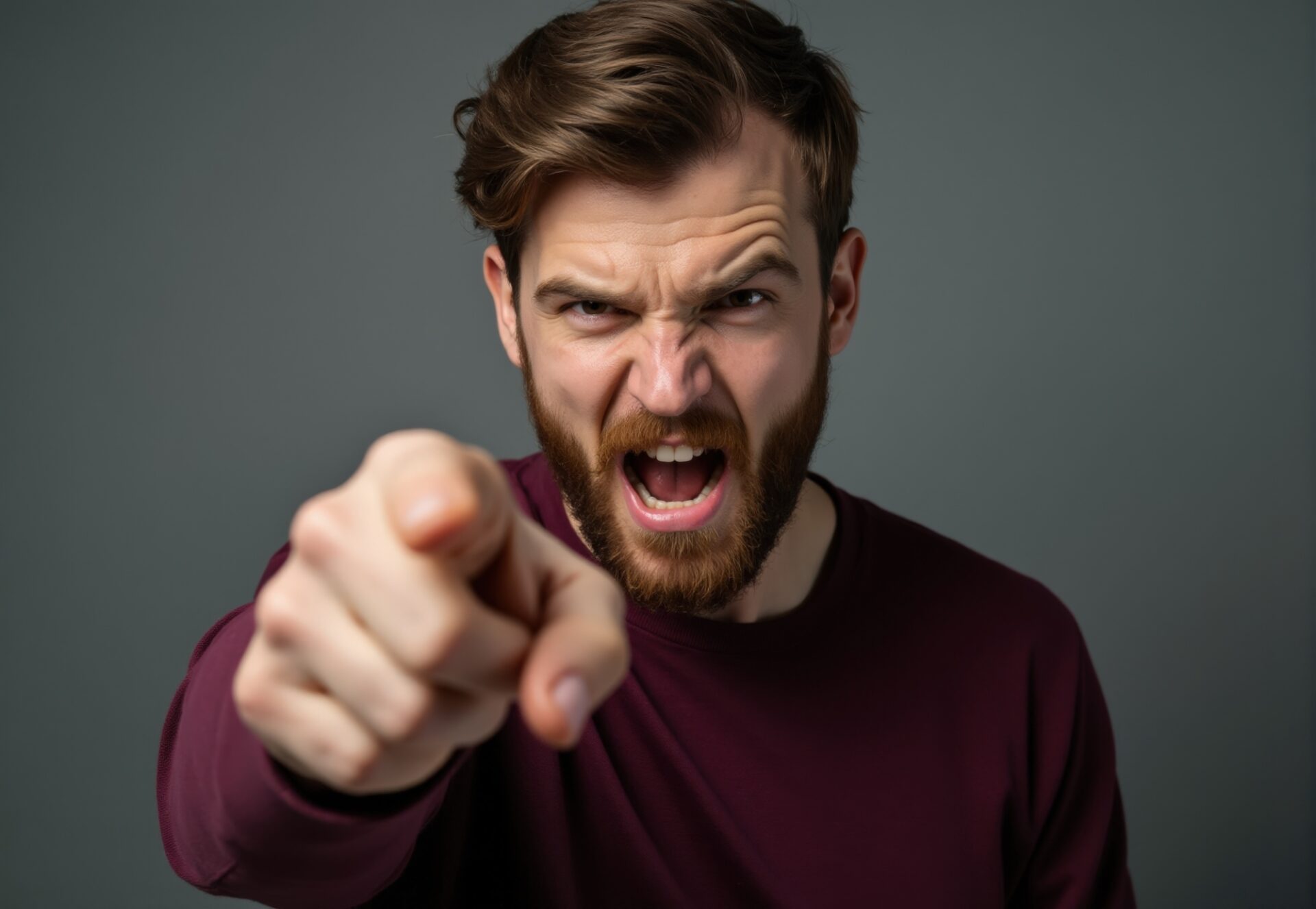 Aggressive Person