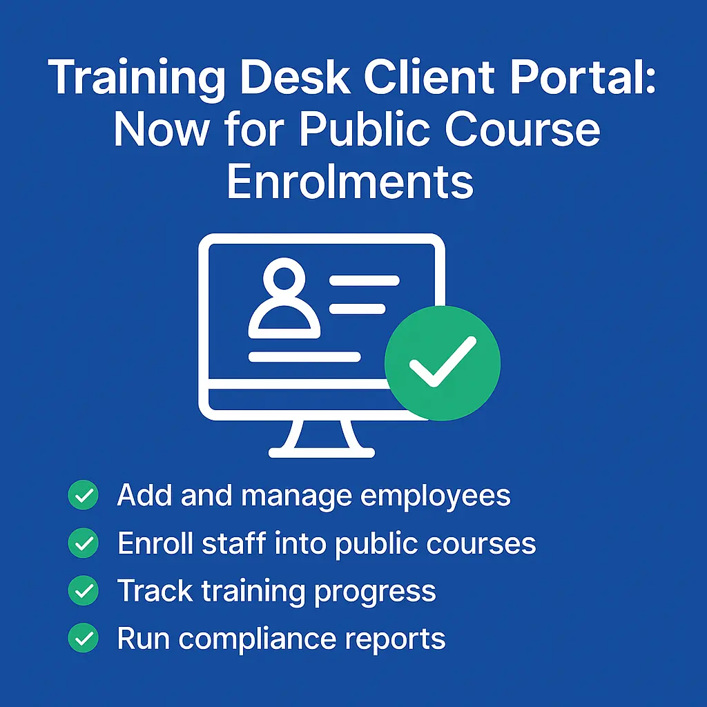 Training desk